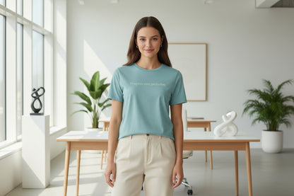 "Progress over perfection"  Women's T-Shirt.